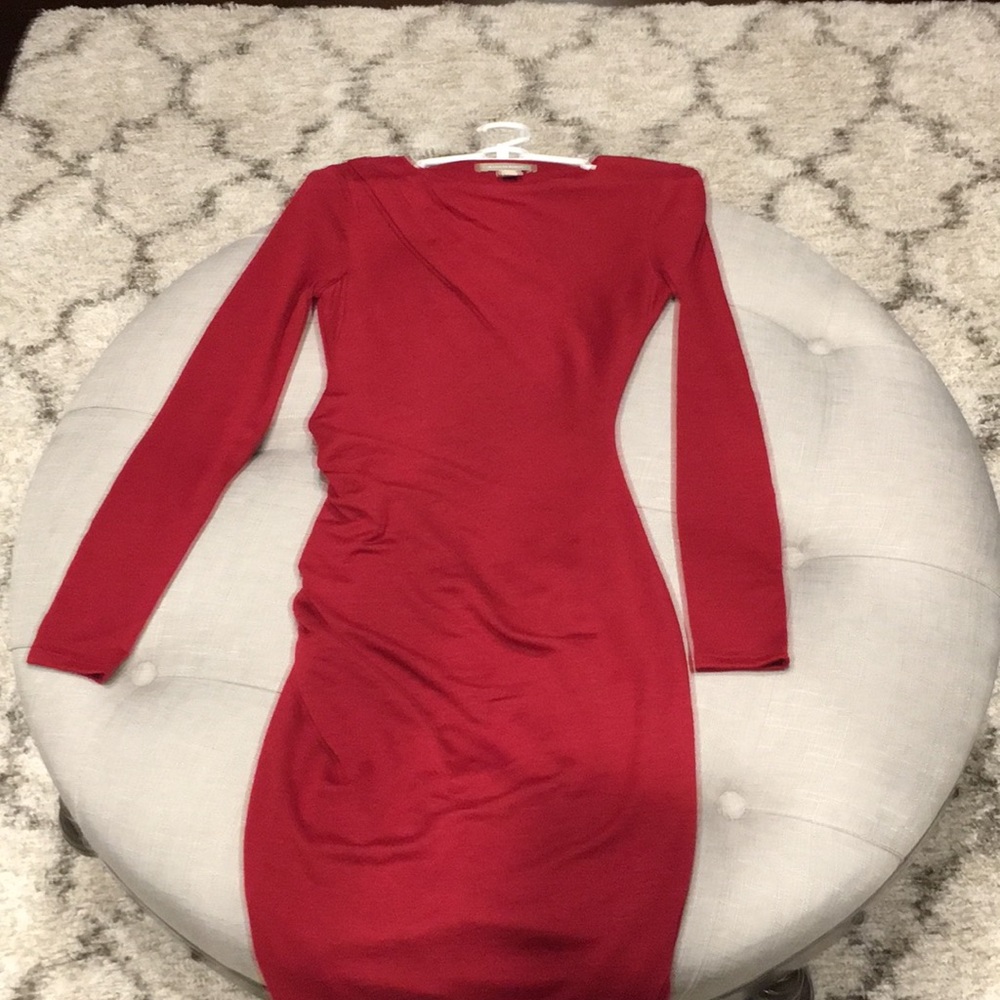 Knit fitted dress
